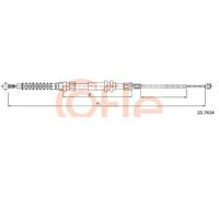 Cavo freno a mano posteriore Sx 10.7434 COFLE per VW CADDY III MPV / Space wagon