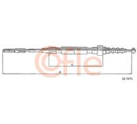 Cavo freno a mano posteriore Sx 10.7471 COFLE per VW SEAT