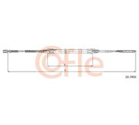 Cavo freno a mano posteriore Sx 10.7493 COFLE per VW PASSAT B3/B4