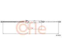 Cavo freno a mano posteriore Sx 10.9032 COFLE per SKODA SEAT VW