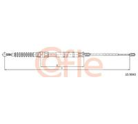 Cavo freno a mano posteriore Sx 10.9043 COFLE per SKODA SUPERB II