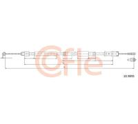 Cavo freno a mano posteriore Sx 10.9895 COFLE per MERCEDES-BENZ VARIO Furgone
