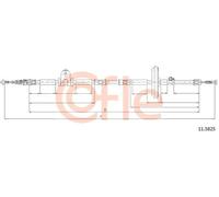 Cavo freno a mano posteriore Sx 11.5825 COFLE per OPEL INSIGNIA A