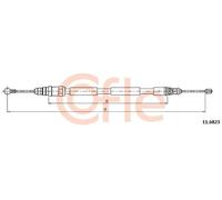 Cavo freno a mano posteriore Sx 11.6823 COFLE per OPEL VIVARO B Autobus