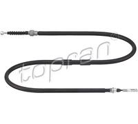 Cavo freno a mano posteriore Sx 114 847 TOPRAN per SEAT VW