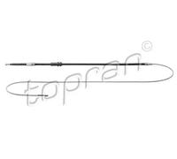 Cavo freno a mano posteriore Sx 115 975 TOPRAN per VW