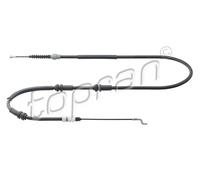 Cavo freno a mano posteriore Sx 115 977 TOPRAN per VW TRANSPORTER T5 Furgone