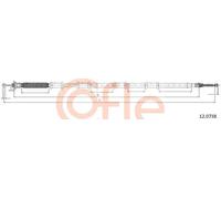 Cavo freno a mano posteriore Sx 12.0738 COFLE per FIAT DOBLO MPV / Space wagon