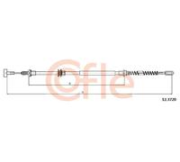 Cavo freno a mano posteriore Sx 12.3720 COFLE per IVECO DAILY III Furgone