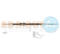 Cavo freno a mano posteriore Sx 13.0228.1 ADRIAUTO per FORD TRANSIT Autobus
