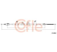 Cavo freno a mano posteriore Sx 17.6062 COFLE per HYUNDAI KIA