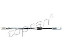 Cavo freno a mano posteriore Sx 206 498 TOPRAN per OPEL CORSA C TIGRA TwinTop