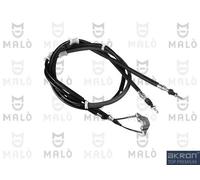Cavo freno a mano posteriore Sx 26432 AKRON-MALÒ per OPEL