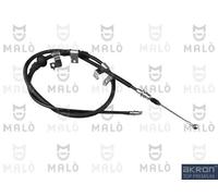Cavo freno a mano posteriore Sx 29317 AKRON-MALÒ per PEUGEOT CITROËN MITSUBISHI