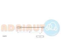 Cavo freno a mano posteriore Sx 33.0273 ADRIAUTO per OPEL VECTRA B Hatchback