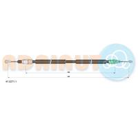 Cavo freno a mano posteriore Sx 41.0271.1 ADRIAUTO per NISSAN RENAULT OPEL