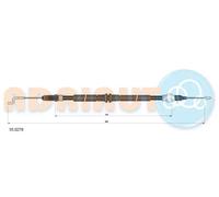 Cavo freno a mano posteriore Sx 55.0276 ADRIAUTO