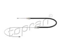 Cavo freno a mano posteriore Sx 631 751 TOPRAN per MERCEDES-BENZ CLASSE A