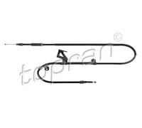 Cavo freno a mano posteriore Sx 631 762 TOPRAN per SKODA SUPERB I