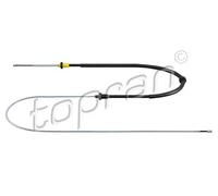 Cavo freno a mano posteriore Sx 631 775 TOPRAN per RENAULT SMART