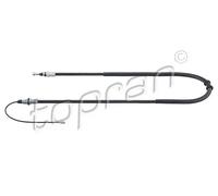 Cavo freno a mano posteriore Sx 701 493 TOPRAN per OPEL RENAULT