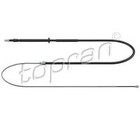 Cavo freno a mano posteriore Sx 701 508 TOPRAN per RENAULT MEGANE III Hatchback