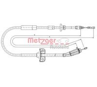 Cavo freno a mano posteriore Sx Freno a disco 10.8065 METZGER per VOLVO S60 I