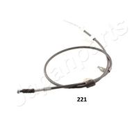 Cavo freno a mano posteriore Sx Freno a disco BC-221 JAPANPARTS per TOYOTA
