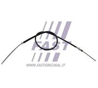 Cavo freno a mano posteriore Sx Freno a tamburo FT69048 FAST per RENAULT OPEL