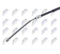 Cavo freno a mano posteriore Sx Freno a tamburo HLR-CT-023 NTY per FIAT CITROËN