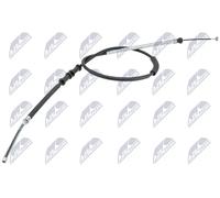 Cavo freno a mano posteriore Sx Freno a tamburo HLR-FT-000 NTY per FIAT PUNTO