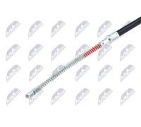 Cavo freno a mano posteriore Sx Freno a tamburo HLR-SK-006 NTY per SKODA