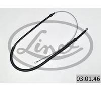Cavo freno a mano Sx 03.01.46 LINEX per VW SKODA SEAT AUDI