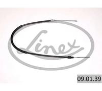 Cavo freno a mano Sx 09.01.39 LINEX per PEUGEOT CITROËN FIAT