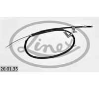 Cavo freno a mano Sx 26.01.35 LINEX per MAZDA 323 S VI Tre volumi