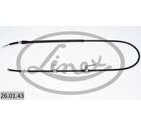 Cavo freno a mano Sx 26.01.43 LINEX per MAZDA 626 V 323 S VI Tre volumi