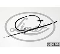 Cavo freno a mano Sx 32.02.12 LINEX per OPEL CHEVROLET