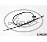 Cavo freno a mano Sx 32.02.16 LINEX per OPEL ZAFIRA TOURER C