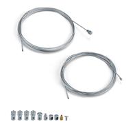 Cavo Freno Bici, DEANKEJI 2 Pezzi 1,1 MM E 1,5 MM Accessori Moto, Set Cavi Di Trasmissione per Bicicletta, Adatto per Riparazione Acceleratore, Frizione E Freno Di Moto E Bicicletta