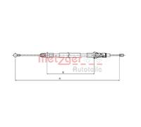 METZGER 10.6854 Cavo freno a mano