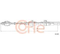 Cavo frizione 10.343 COFLE per VW POLO II POLO Coupé POLO CLASSIC