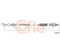 Cavo frizione 11.2199 COFLE per CITROËN PEUGEOT