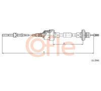 Cavo frizione 11.2561 COFLE per OPEL ASTRA F Tre volumi ASTRA F Hatchback