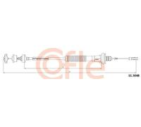 Cavo frizione 11.3048 COFLE per PEUGEOT 206 Hatchback 206 SW 206 CC