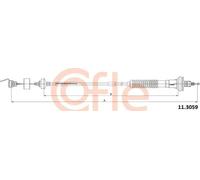 Cavo frizione 11.3059 COFLE per PEUGEOT 206 Hatchback 206 CC 206 SW 206+