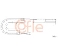 Cavo frizione 1702.9 COFLE per IVECO DAILY II Furgone DAILY I Furgone