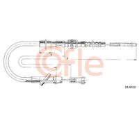 Cavo frizione 18.6010 COFLE per SUZUKI SAMURAI Fuoristrada chiuso SJ413