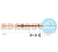 Cavo frizione 45.0128 ADRIAUTO per SEAT VW