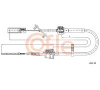 Cavo frizione 492.10 COFLE per FIAT MULTIPLA