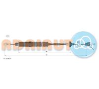 Cavo frizione con regolazione automatica 11.0140.1 ADRIAUTO per PEUGEOT CITROËN